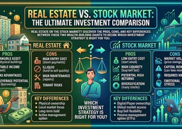 Real estate vs. stock market: the ultimate investment comparison