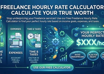 Freelance hourly rate calculator: how much should you charge?