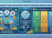 Emergency fund calculator: exactly how much should you save?..