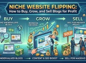 Niche website flipping: how to buy, grow, and sell blogs for..