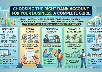 Choosing the right bank account for your business: a complete guide