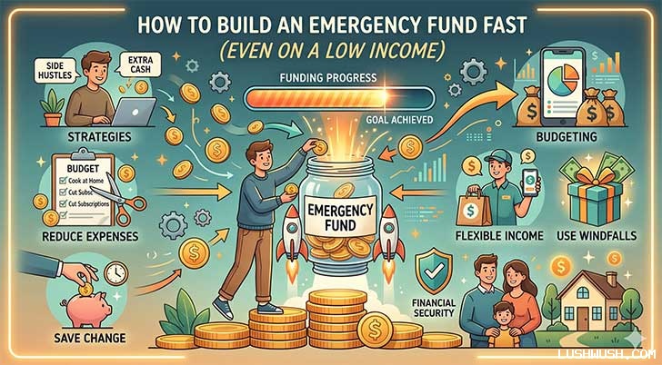 How To Build An Emergency Fund Fast (even On A Low Income) - Part 2