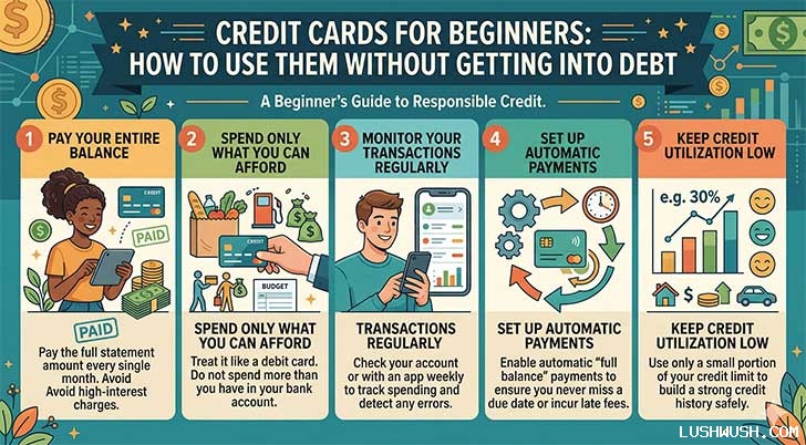 Credit Cards For Beginners: How To Use Them Without Getting Into Debt (part 1)